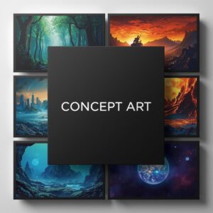Sci-Fi Vehicle Concept Art